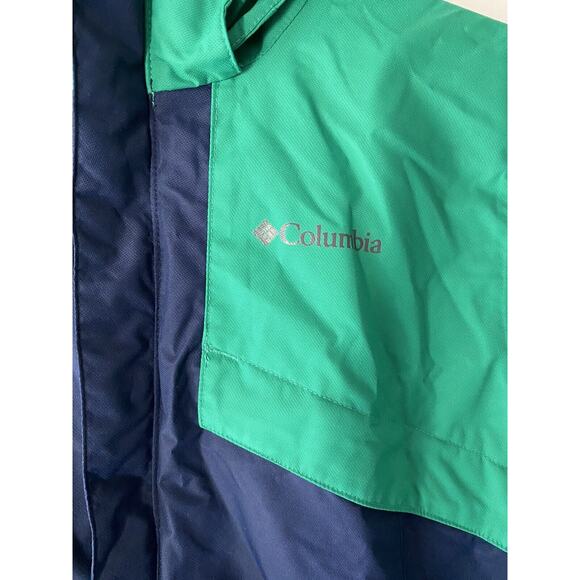 Columbia Omni Tech Unisex Youth SZ XL 18-20 Jacket Rain‎ Windbreaker Sporty Read - Picture 2 of 11